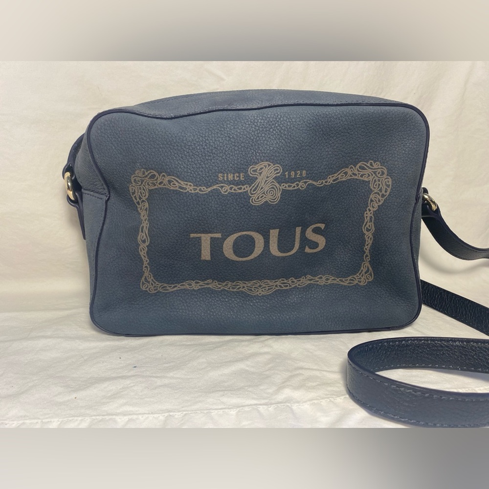Tous Blue Leather Purse